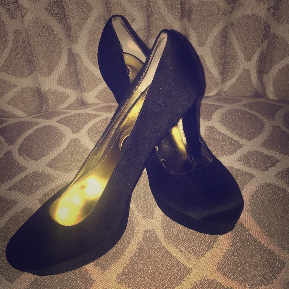 Nina Formal Satin Platforms